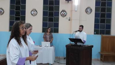 2Âº dia do TrÃ­duo em Louvou a SÃ£o JosÃ© no Bairro Cristo Rei reuniu dezenas de fiÃ©is