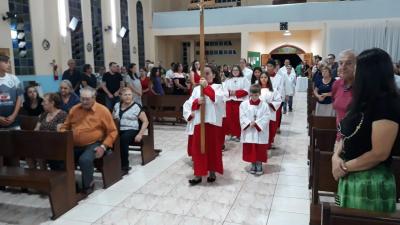 Comunidade PerpÃ©tuo Socorro celebrou o padroeiro SÃ£o JosÃ© no final de semana com Missa Solene e noite da partilha