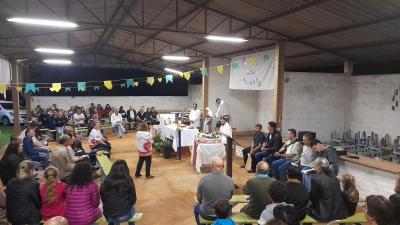 LS: Comunidade Xagu dos Marianos recebe a visita da imagem de SantÂ´Ana