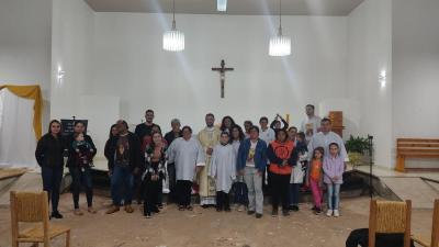 LS: Comunidade do Jardim Panorama celebrou o padroeiro SÃ£o Marcos com AlmoÃ§o neste Domingo (23)