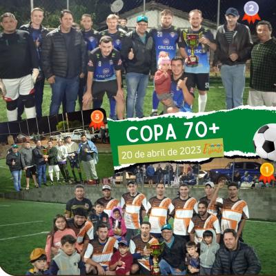 Os Baka na Copa 70+ e Inter de Limeira na TaÃ§a Rotativa sÃ£o campeÃµes em Virmond