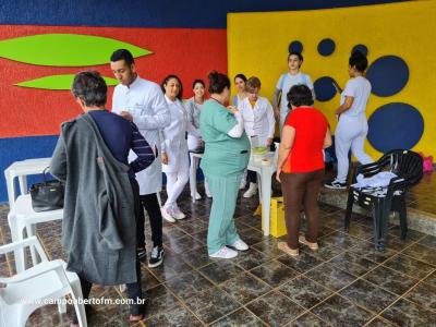 Laranjeiras do Sul se mobilizou no dia nacional de combate a hipertensÃ£o arterial que Ã© celebrado em 26 de abril 