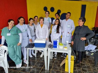 Laranjeiras do Sul se mobilizou no dia nacional de combate a hipertensÃ£o arterial que Ã© celebrado em 26 de abril 