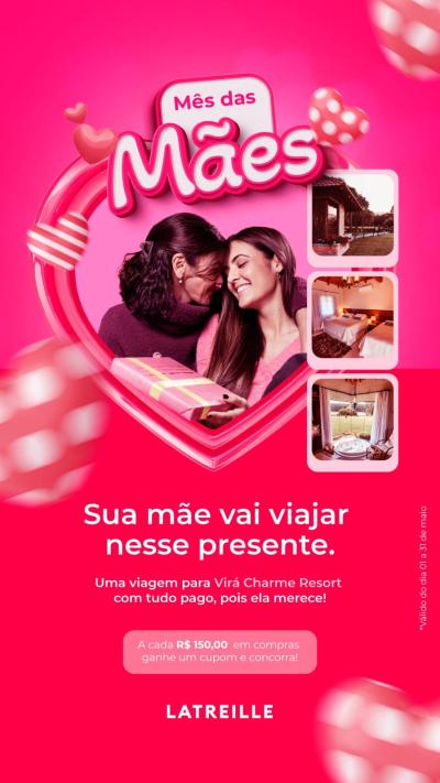 PromoÃ§Ã£o Dia das MÃ£es Latreille Jeans Laranjeiras 