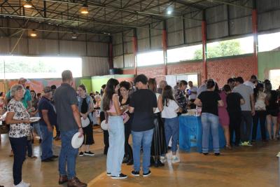 AlmoÃ§o na comunidade Passo Liso reuniu comunidade em Prol Escola Raquel de Queiroz 