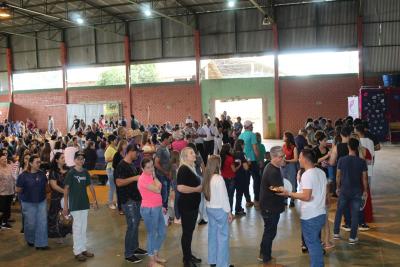 AlmoÃ§o na comunidade Passo Liso reuniu comunidade em Prol Escola Raquel de Queiroz 