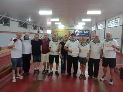 Curso de Arbitragem de BolÃ£o realizado em Laranjeiras do Sul 