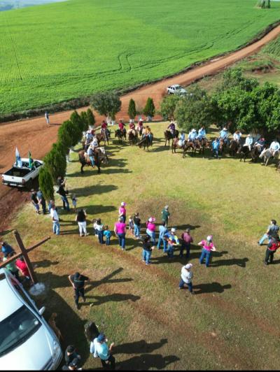 Com apoio do NÃºcleo Feminino Coprossel, a festa na comunidade N. Sra. de Guadalupe foi um sucesso 