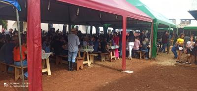 Com apoio do NÃºcleo Feminino Coprossel, a festa na comunidade N. Sra. de Guadalupe foi um sucesso 