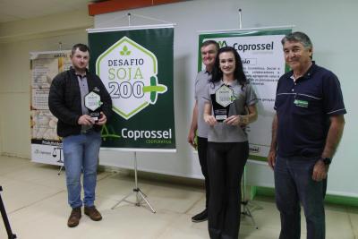 Coprossel divulga resultados da 10Âª EdiÃ§Ã£o do Desafio Soja 200+ 