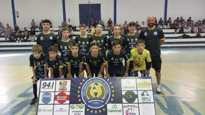 Neste sÃ¡bado (13), Sub 13 e Sub 15 movimentaram a Copa Garotinho de Futsal Base.