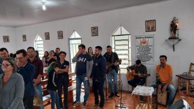 Festa em louvor a Santa Rita de CÃ¡ssia em Porto Barreiro reuniu centenas de fiÃ©is