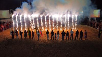Festa em louvor a Santa Rita de CÃ¡ssia em Porto Barreiro reuniu centenas de fiÃ©is