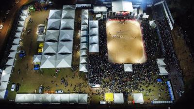 Festa em louvor a Santa Rita de CÃ¡ssia em Porto Barreiro reuniu centenas de fiÃ©is