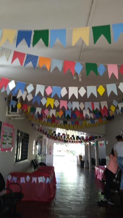 LS: ArraiÃ¡ do CMEI Nossa Senhora das GraÃ§as e Pingo de Gente foi sucesso de pÃºblico.