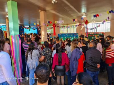 FESTA JUNINA DA ESCOLA ÃGUA VERDE FOI UM SUCESSO