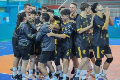 Laranjeiras do Sul Ã© CampeÃ£o no Volei masculino nos Jojups Fase Regional 