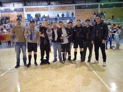 Pley 2 Ã© CampeÃ£o do Municipal de Futsal Chave Ouro em Virmond