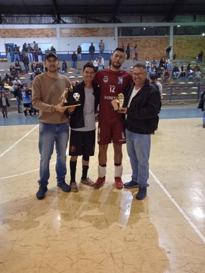Pley 2 Ã© CampeÃ£o do Municipal de Futsal Chave Ouro em Virmond