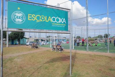 LanÃ§ada a Escola do Coxa em Laranjeiras do Sul 