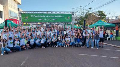 LS: Sicredi Grandes Lagos e Coasul promoveram a 5Âª ediÃ§Ã£o da Caminhada e Corrida SolidÃ¡ria  