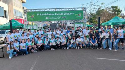 LS: Sicredi Grandes Lagos e Coasul promoveram a 5Âª ediÃ§Ã£o da Caminhada e Corrida SolidÃ¡ria  