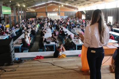 AlmoÃ§o da Escola Padre Gerson foi sucesso em Laranjeiras do Sul (09/07)