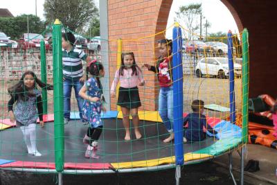 AlmoÃ§o da Escola Padre Gerson foi sucesso em Laranjeiras do Sul (09/07)