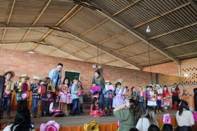 AlmoÃ§o da Escola Padre Gerson foi sucesso em Laranjeiras do Sul (09/07)