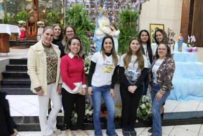 Centenas de FiÃ©is participaram da Abertura das Novenas em louvor a SantÂ´Ana