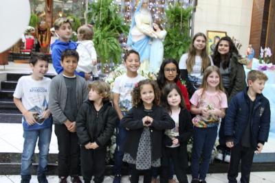 Centenas de FiÃ©is participaram da Abertura das Novenas em louvor a SantÂ´Ana
