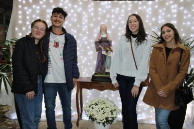 3Âº Dia Da Novena em louvor a Padroeira SantÂ´Ana teve a presenÃ§a da ParÃ³quia SÃ£o JoÃ£o Batista de Nova Laranjeiras