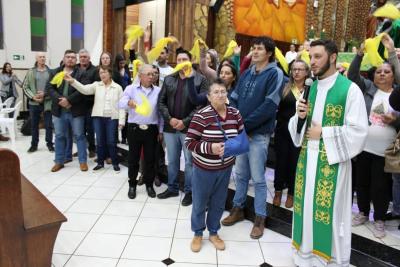 4Âº Dia da Novena da Padroeira SantÂ´Ana, teve a participaÃ§Ã£o da ParÃ³quia Imaculada ConceiÃ§Ã£o do Porto Barreiro