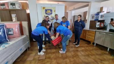 MOVELAR/TOK LAR de Laranjeiras do Sul realizou o 1Âº Sorteio dos vale-compras da promoÃ§Ã£o TOK PRÃŠMIOS.