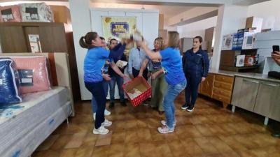 MOVELAR/TOK LAR de Laranjeiras do Sul realizou o 1Âº Sorteio dos vale-compras da promoÃ§Ã£o TOK PRÃŠMIOS.