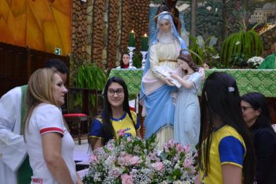 5Âº Dia da Novena em louvor a SantÂ´Ana teve a participaÃ§Ã£o da ParÃ³quia Santo AntÃ´nio de PÃ¡dua de Rio Bonito do IguaÃ§u