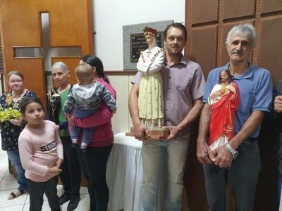 Encerramento das Novenas em louvor a SantÂ´Ana foi presidida pelo Bispo Dom Amilton