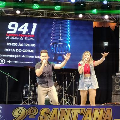 Confira as fotos da grande final do 9Â° Sant'Ana Fest