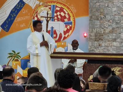 Em Porto Barreiro, Padre Marco AurÃ©lio celebra 15 anos de sacerdÃ³cio