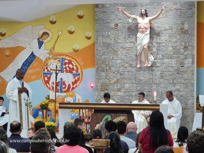 Em Porto Barreiro, Padre Marco AurÃ©lio celebra 15 anos de sacerdÃ³cio