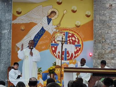 Em Porto Barreiro, Padre Marco AurÃ©lio celebra 15 anos de sacerdÃ³cio