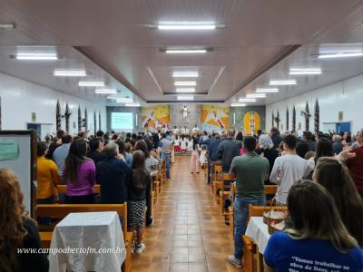 Em Porto Barreiro, Padre Marco AurÃ©lio celebra 15 anos de sacerdÃ³cio