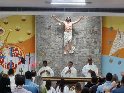 Em Porto Barreiro, Padre Marco AurÃ©lio celebra 15 anos de sacerdÃ³cio