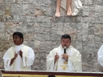 Em Porto Barreiro, Padre Marco AurÃ©lio celebra 15 anos de sacerdÃ³cio