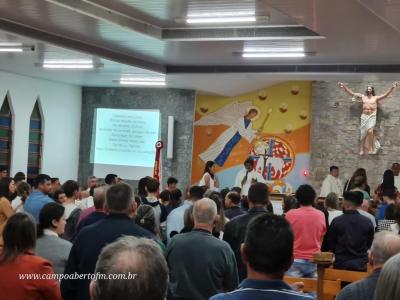 Em Porto Barreiro, Padre Marco AurÃ©lio celebra 15 anos de sacerdÃ³cio