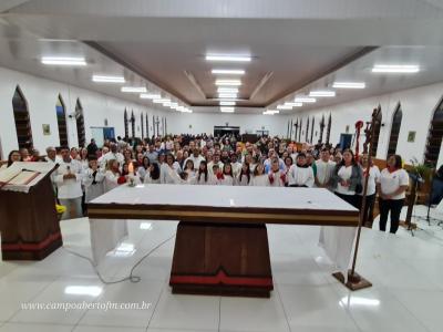 Em Porto Barreiro, Padre Marco AurÃ©lio celebra 15 anos de sacerdÃ³cio