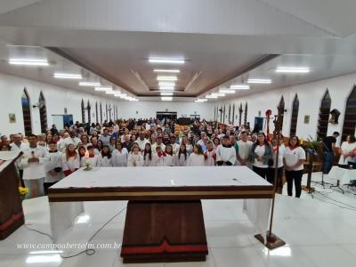 Em Porto Barreiro, Padre Marco AurÃ©lio celebra 15 anos de sacerdÃ³cio