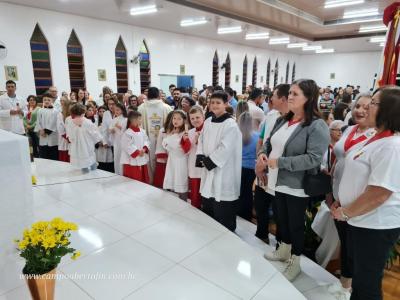 Em Porto Barreiro, Padre Marco AurÃ©lio celebra 15 anos de sacerdÃ³cio