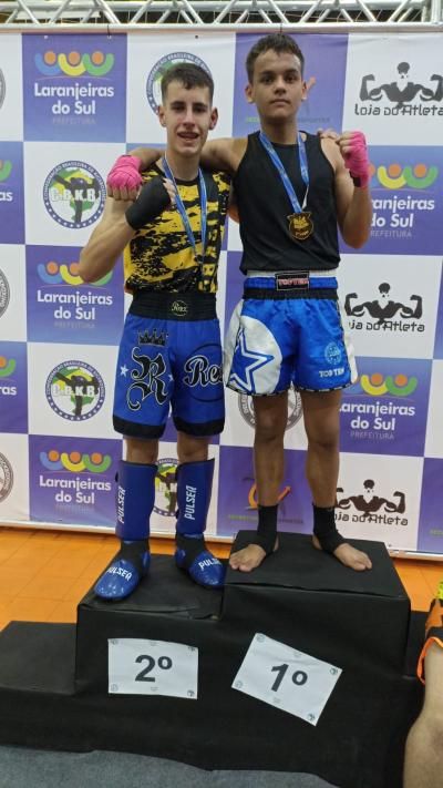 Laranjeiras do Sul conquista trÃªs primeiros lugares na Copa ParanÃ¡ de Kickboxing. 