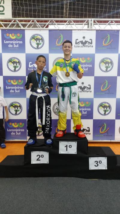Laranjeiras do Sul conquista trÃªs primeiros lugares na Copa ParanÃ¡ de Kickboxing. 